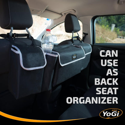 YoGi Prime Trunk organizer for all cars, hanging Trunk Storage Organizer Will Provides You The Most Storage Space Possible, Use It As A Back Seat Storage Car Cargo Organizer